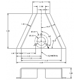 550 - 50 degree trailer end cap